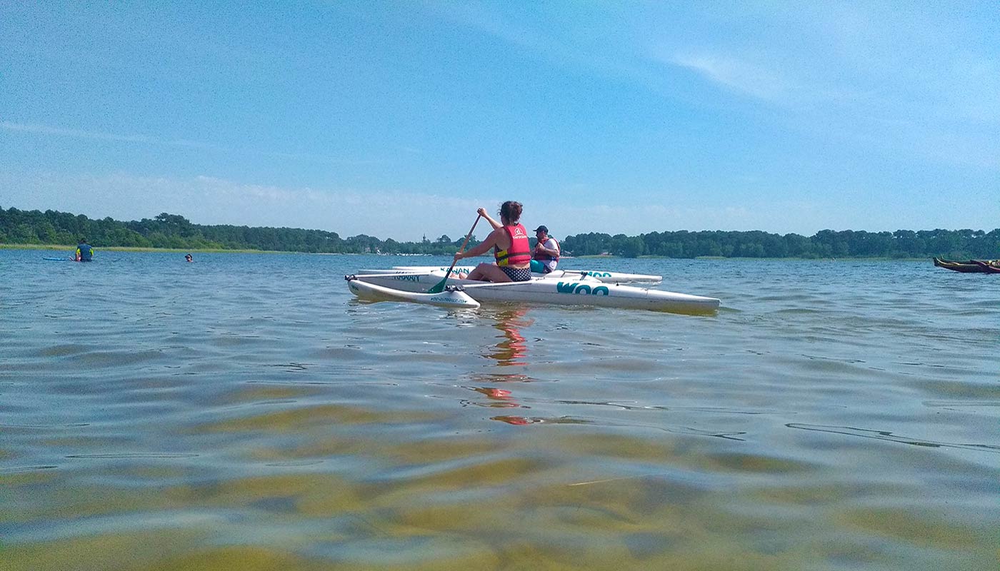 location pirogue a cazaux