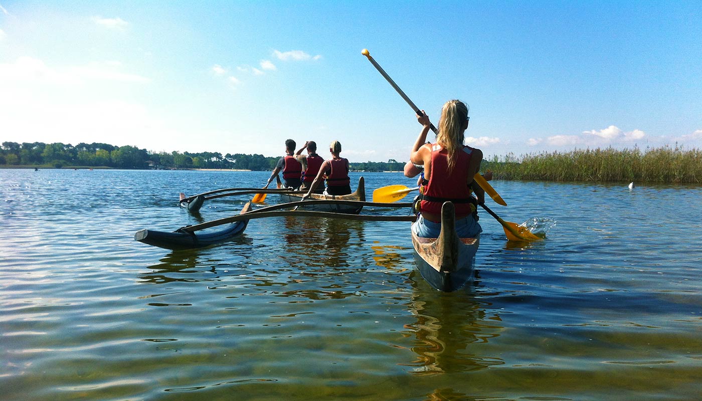 location pirogue a sanguinet