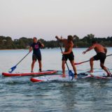 SUP Polo sur le lac Sanguinet