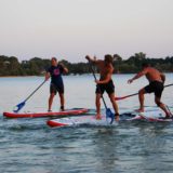 SUP Polo sur le lac Sanguinet