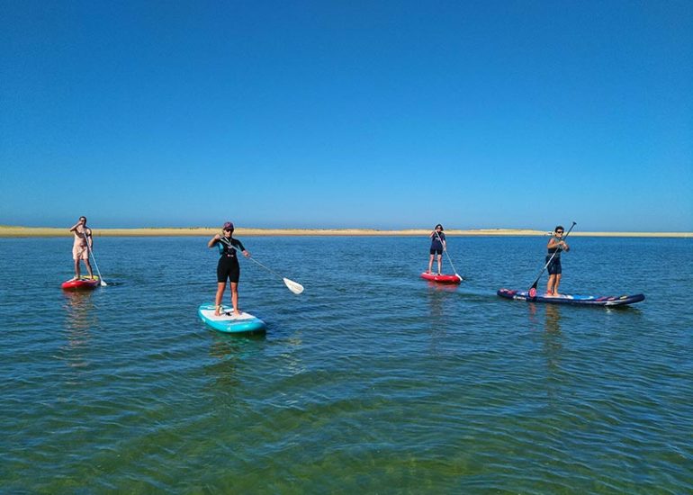 Randonnée en Strand-up paddle Dune du Pilat
