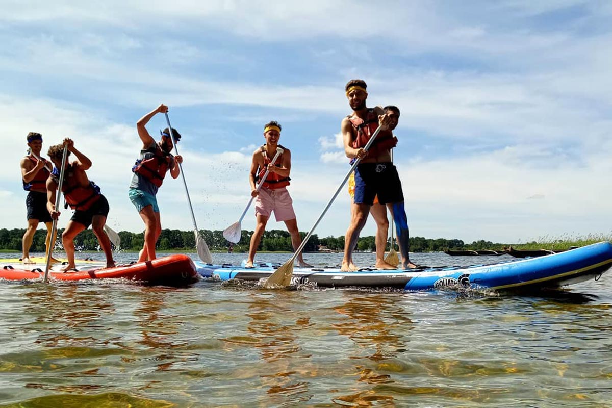 stand-up paddle 12 places arcachon