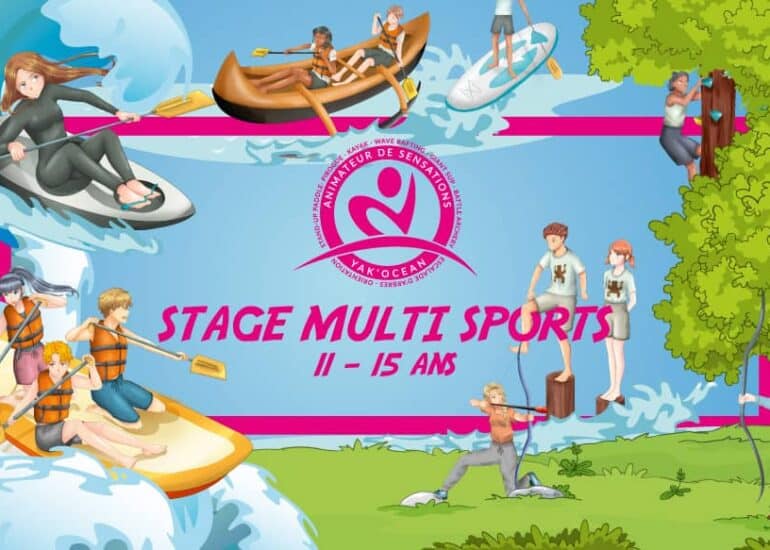 Stage ado vacance multi sports