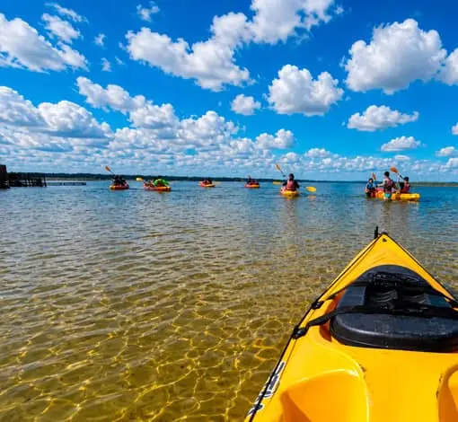 Canoe kayak pour groupe scolaire