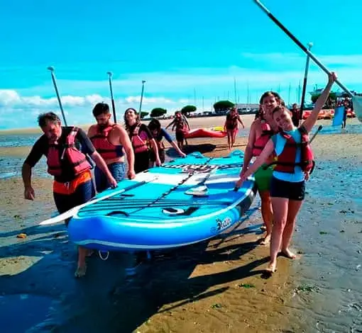 Location de Paddle Géant sur le Lac de Sanguinet ou les plages océanes de biscarosse